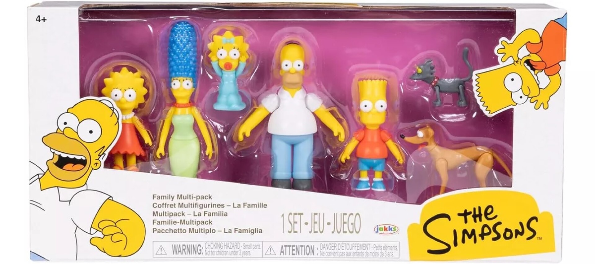 Set de figuras Los Simpsons 