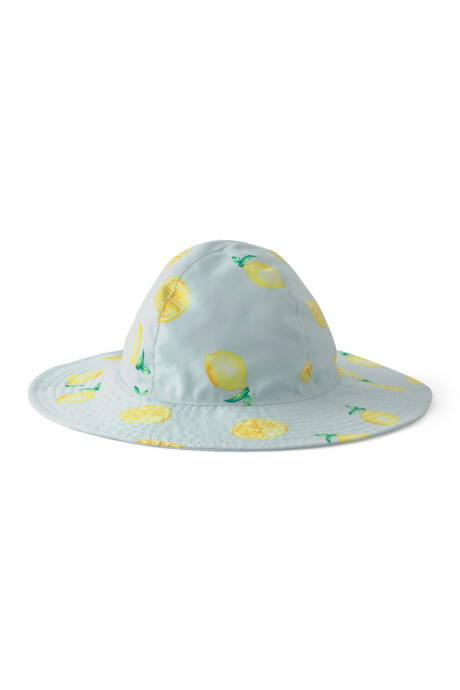 Capelina reversible, diseño limones Sin color