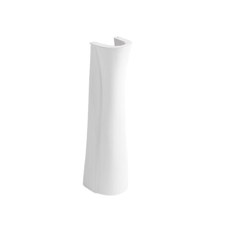 PEDESTAL 85CM ALTURA BLANCO BRILLO - SERIE GRAND BLANCO