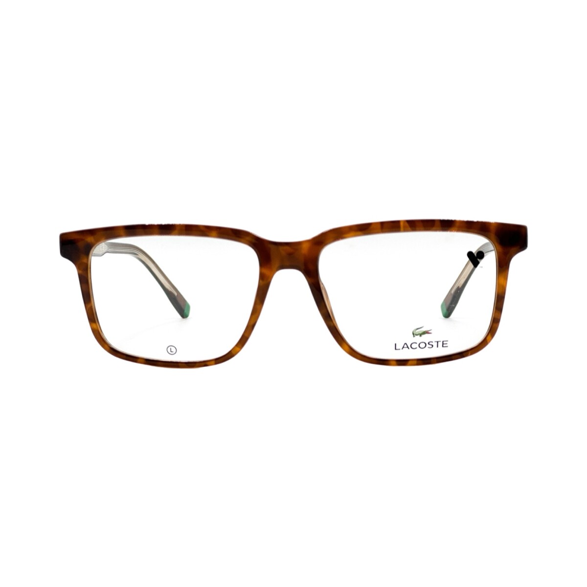 Lacoste Rectangular Carey claro 