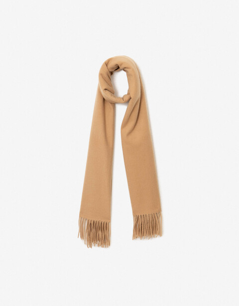 Bufandas Special Price Bufanda Con Flecos - Marron Camel