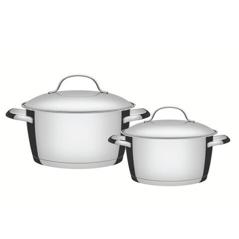 Juego ollas 2 piezas "allegra" TF1846