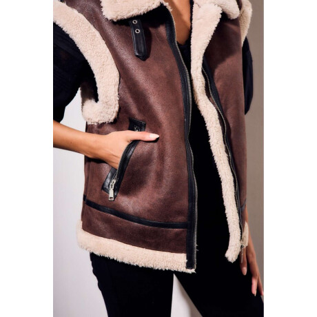 Chaleco Gamulan Marron
