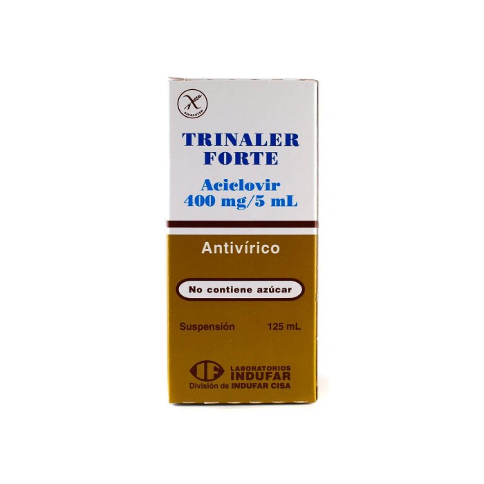 TRINALER FORTE 400 MG. FRASCO X 125 ML. única