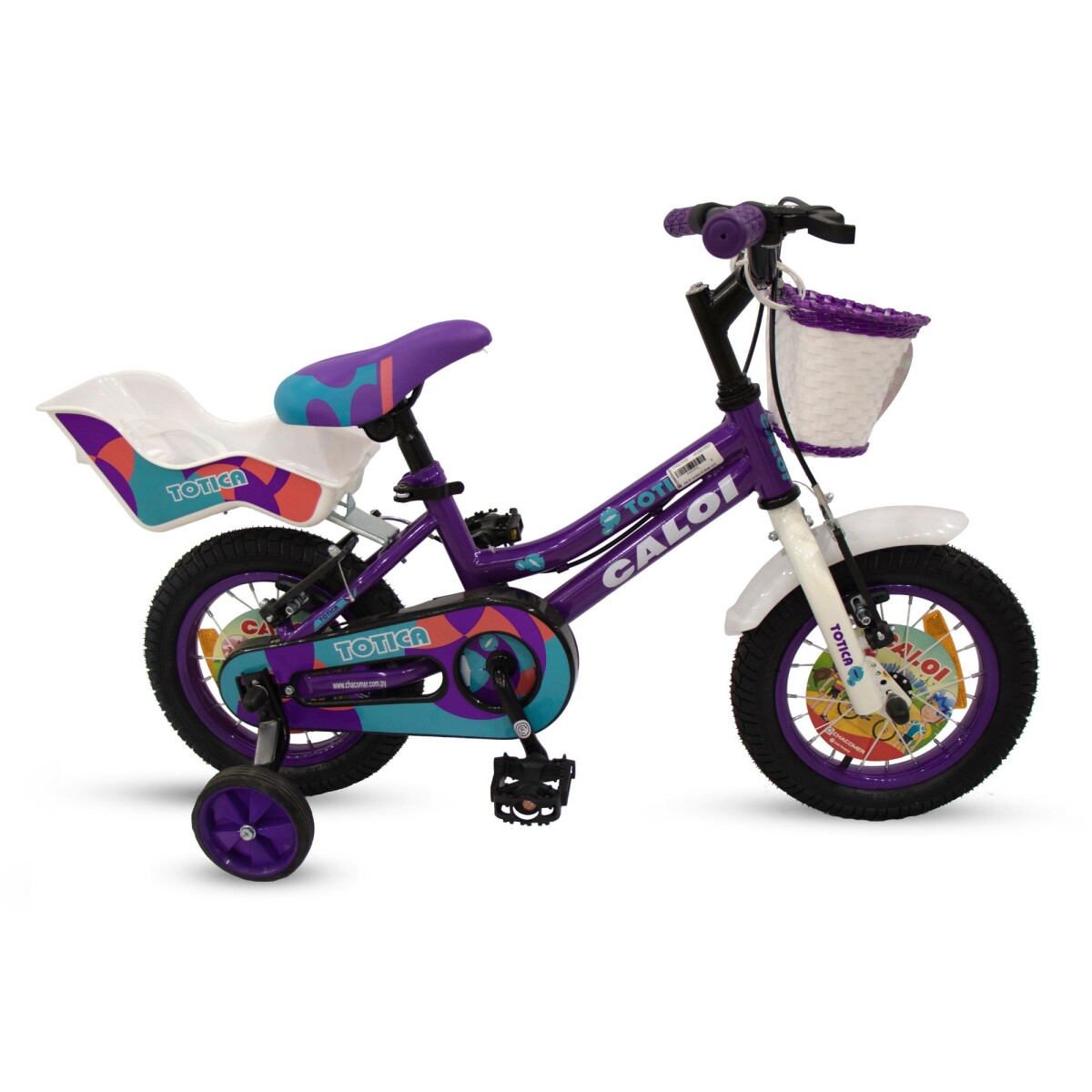 Bicicleta Caloi New Totica Aro 12" - Lila 