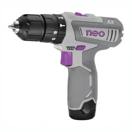 Taladro Atornillador Percutor NEO TP1010/12C1 12V 10MM Taladro Atornillador Percutor NEO TP1010/12C1 12V 10MM