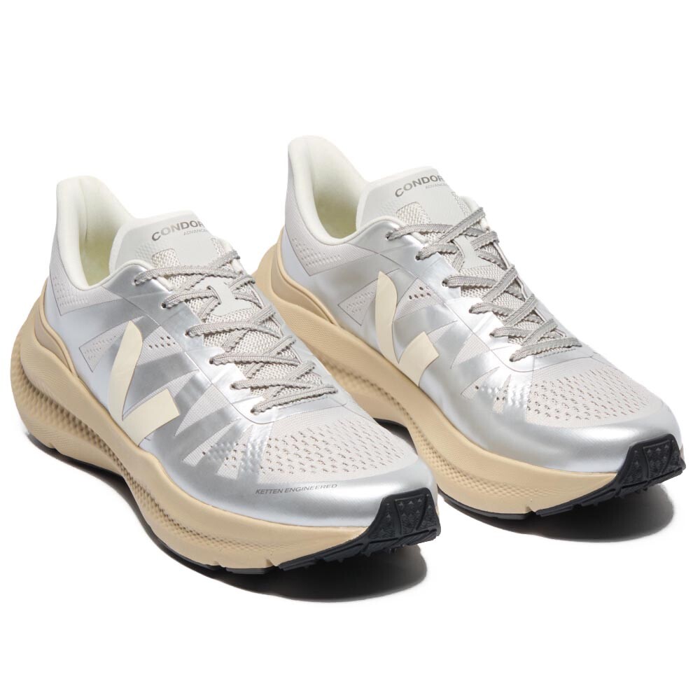 Zapatillas Veja Condor 3 Mujer Plateado