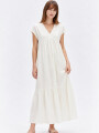 Vestido Vonina Caqui