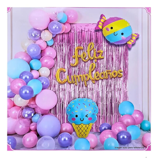 Set De Globos Para Decoración, Tema Dulce Set De Globos Para Decoración, Tema Dulce
