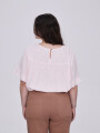 Blusa Abbas Rosa Claro