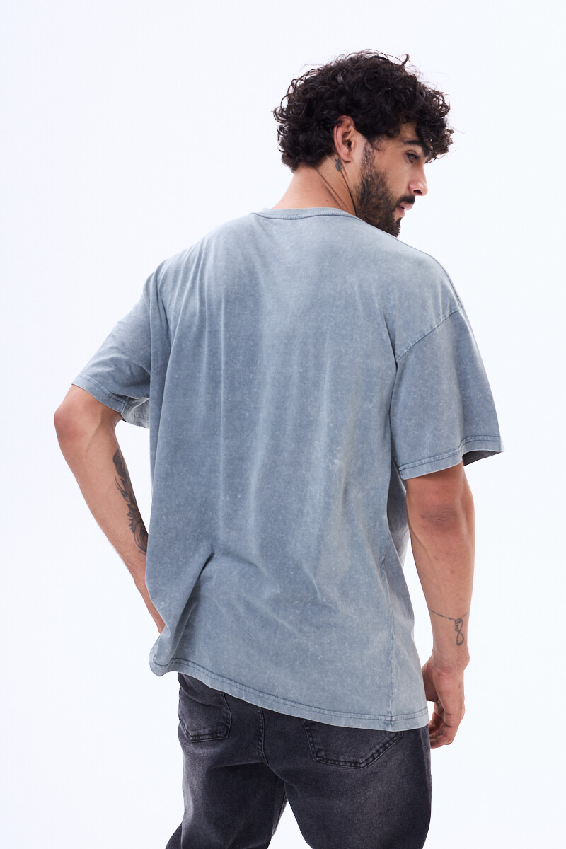 Remera Zeus Gris oscuro