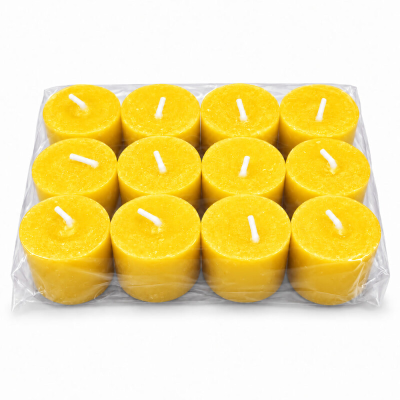 VELADORA PARA HORNITO X12 Amarillo