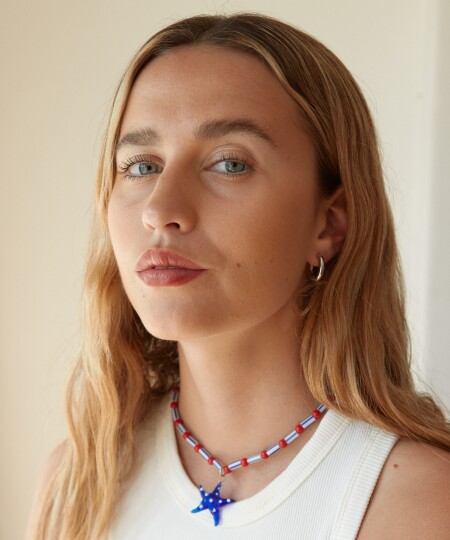 COLLAR CANDY ESTRELLA DE MAR AZUL