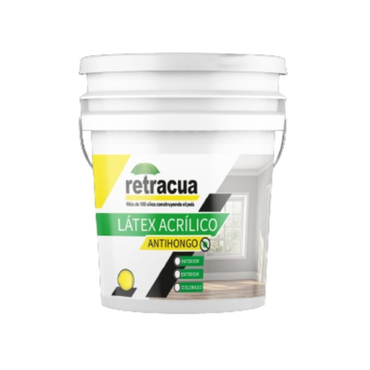 LATEX EXTERIOR RETRACUA 18 LT - BLANCO 