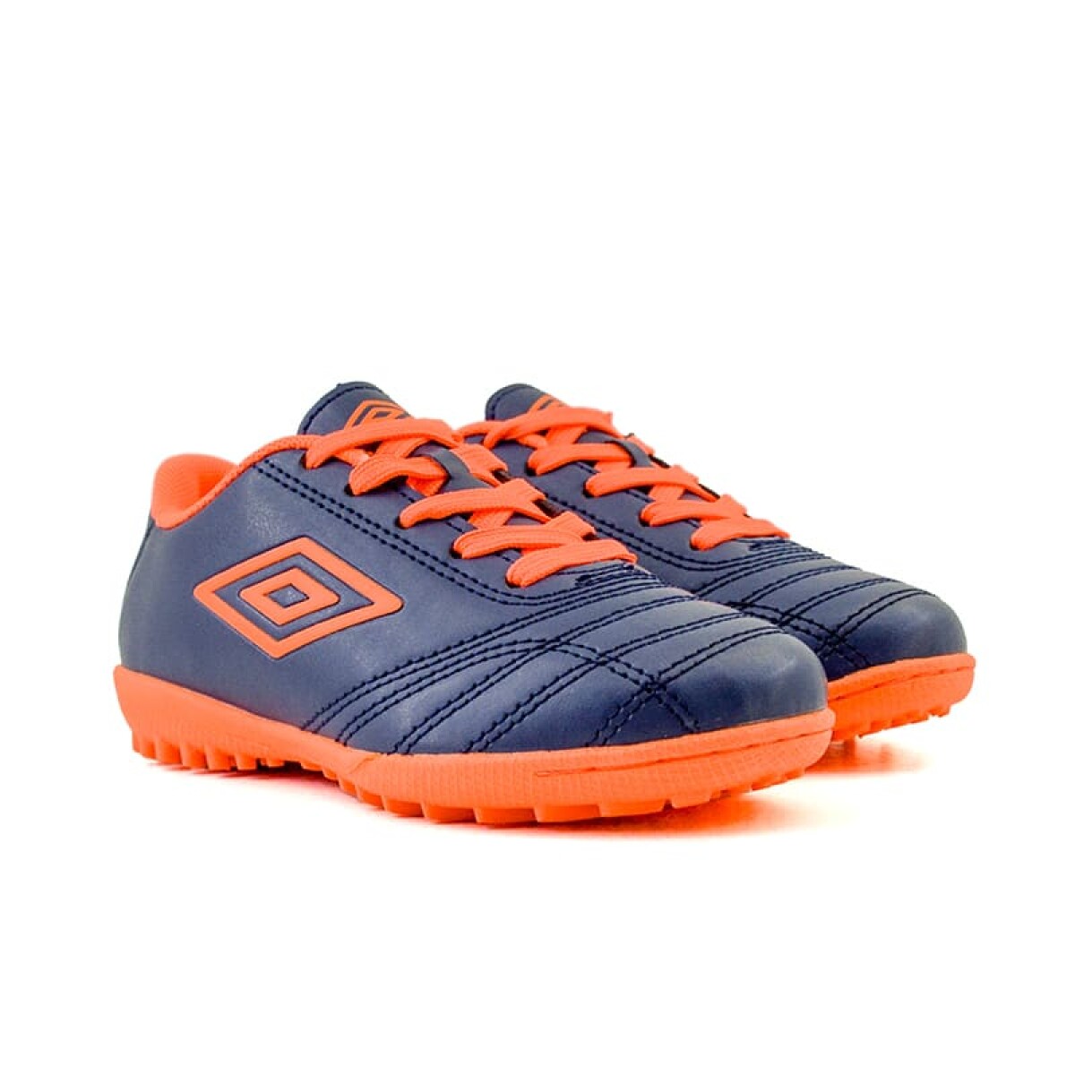 Futbol Cancha JR(FG) - Umbro - Umbro Calzado Classico II TF Junior de Niños - 20203670 - Marino-naranja 