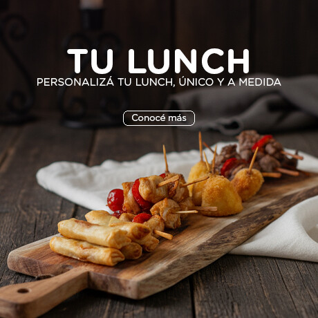 TU LUNCH - PERSONALIZADO - LISTADO DE PRODUCTOS