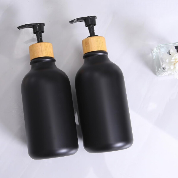 Set De Baño Accesorios Juego De 7 Piezas Dispenser Jabonera IMBACK Color Negro Set De Baño Accesorios Juego De 7 Piezas Dispenser Jabonera IMBACK Color Negro