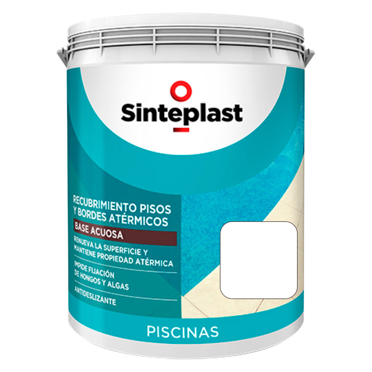 Sinteplast Piscinas - Pisos y bordes atérmico - Blanco 