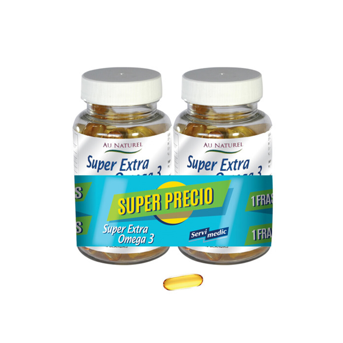 ¡OFEERTA! Super Extra Omega3 30+30 Cápsulas Blandas 