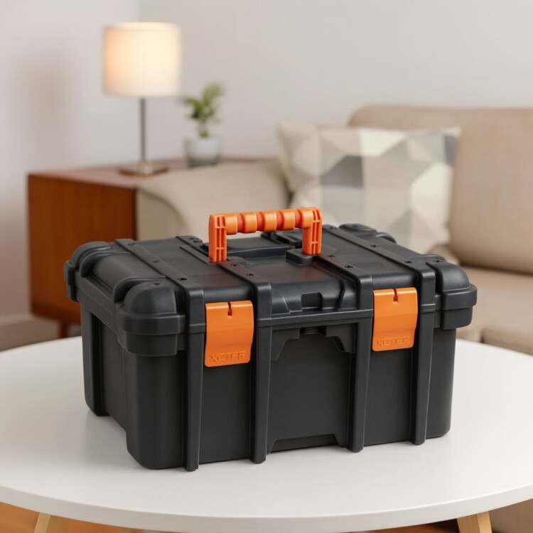 CAJA DE HERRAMIENTAS PRO 41X33X21CM NEGRO