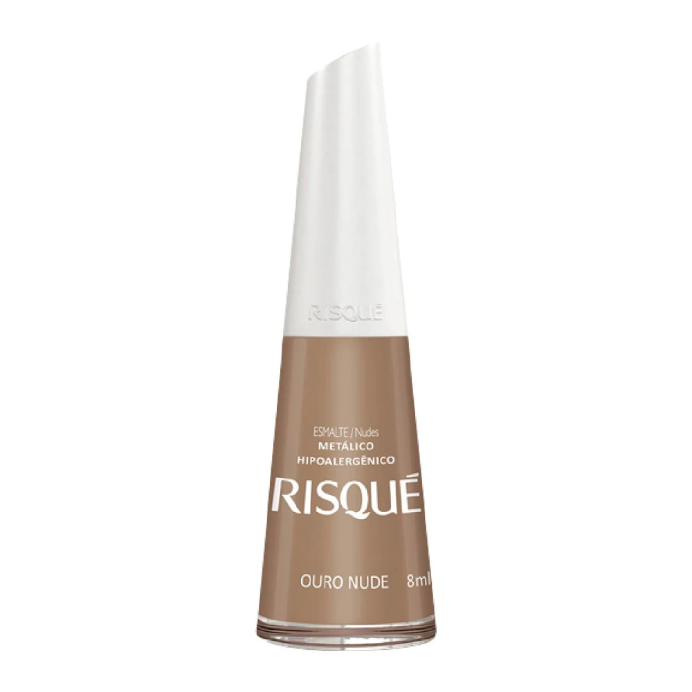 RISQUE ESMALTE DE UÑAS OURO NUDE X 8 ML