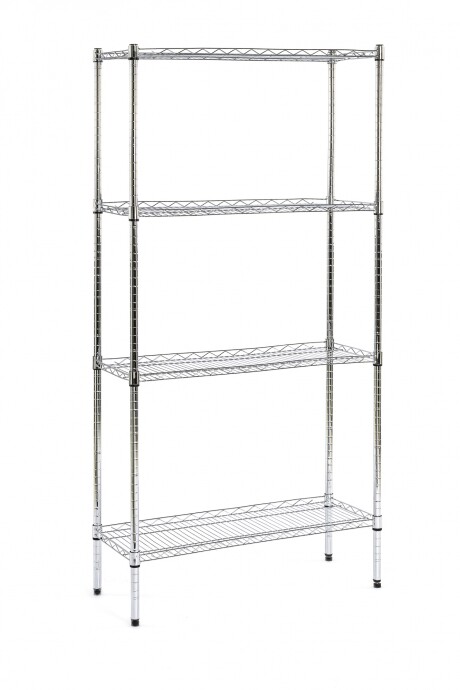 Estantería Metálica Cromada 1.80 * 0.35 M Estantería Metálica Cromada 1.80 * 0.35 M