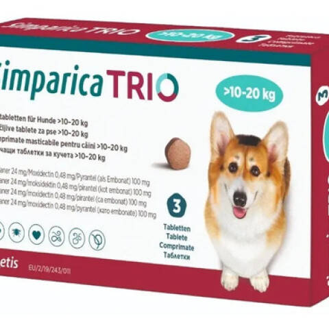 Simp. Trio blue 10.1 - 20 kg x 1 comp. Simp. Trio Blue 10.1 - 20 Kg X 1 Comp.