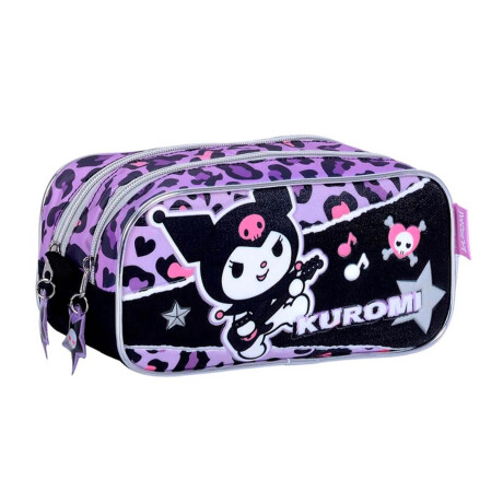 Cartuchera Kuromi 2 cierres Cartuchera Kuromi 2 cierres