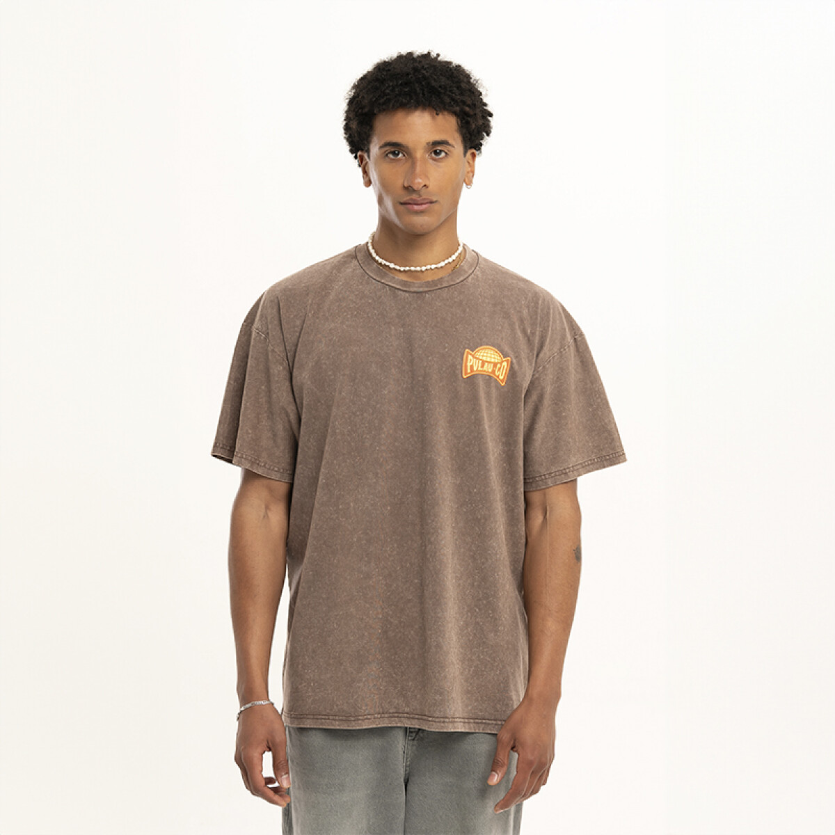 Remera Pulau WW - Marrón 
