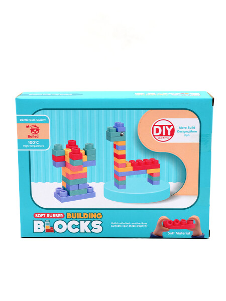 JUEGO DE CONSTRUCCION TURQUESA