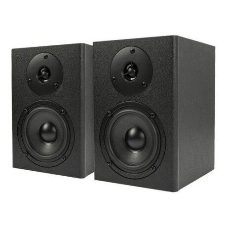 Parlantes monitores de estudio Lexsen M4 30W RMS con Bluetooth Negro