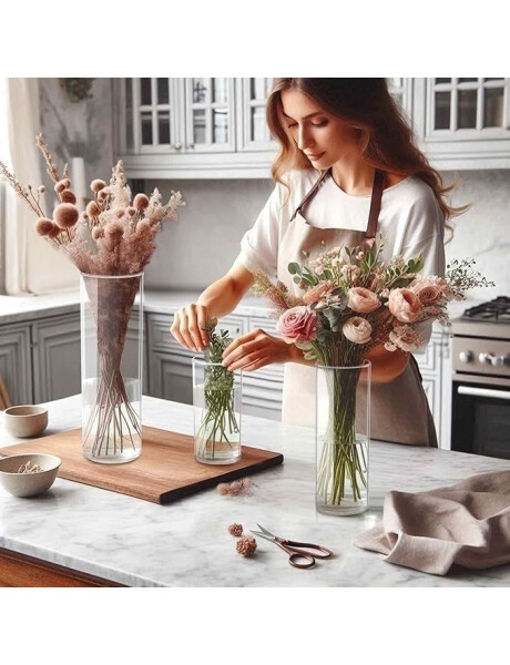 FLORERO VIDRIO CHIPINQUE D9xH20CM FLORERO VIDRIO CHIPINQUE D9xH20CM