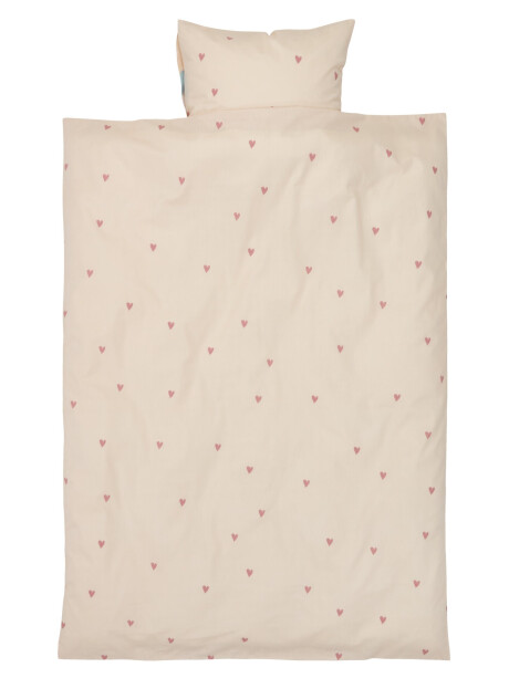 Juego funda nórdica junior STEFFI 100x140 rosa Juego funda nórdica junior STEFFI 100x140 rosa