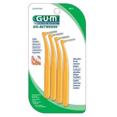 Gum Proxabrush Cepillo interdental cónico x4 con estuche Gum Proxabrush Cepillo interdental cónico x4 con estuche