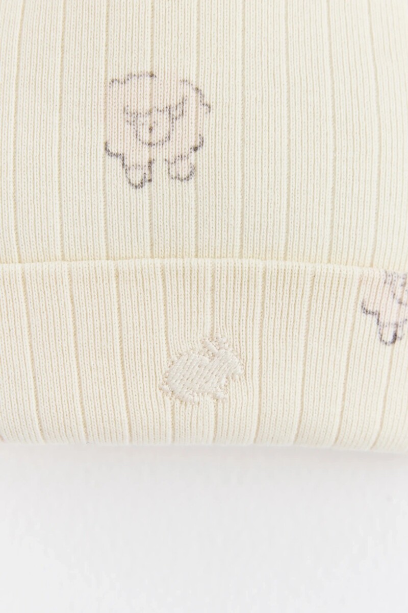 GORRO NUDO PEPPER Off White