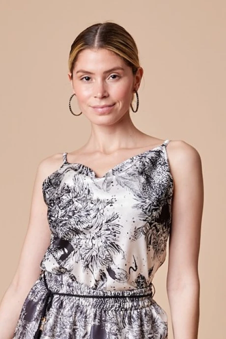 TOP CORINA Negro