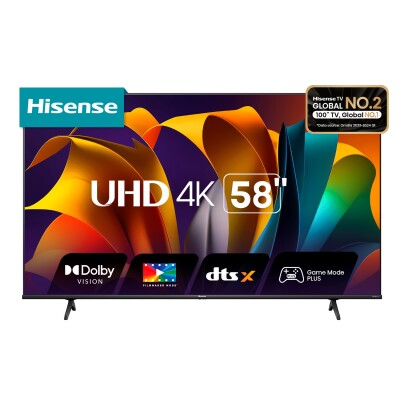 TELEVISOR HISENSE 58" UHD 4K, FLAT SMART,3840X2160 001