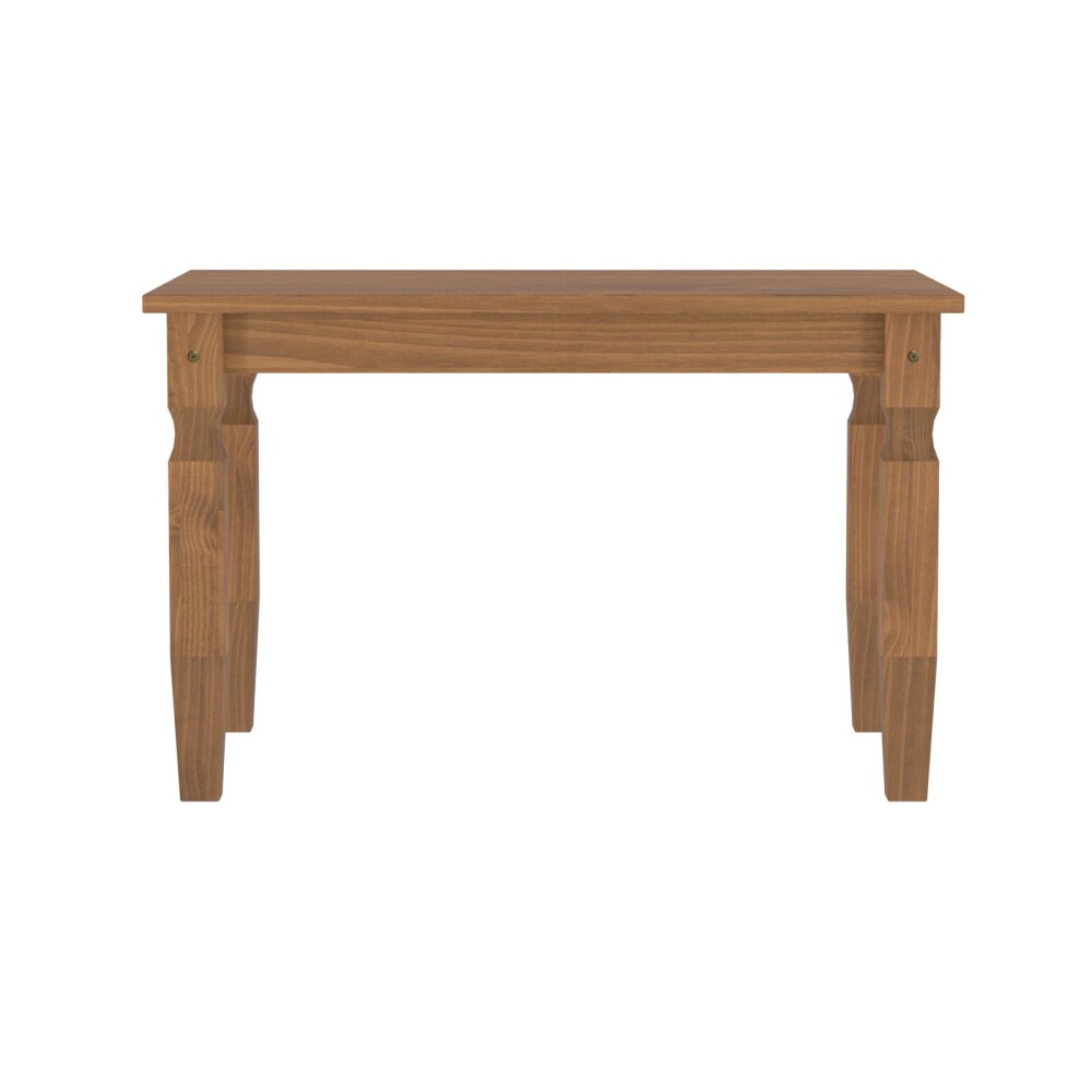 JUEGO DE COMEDOR PINO MARRON MEX 1+4