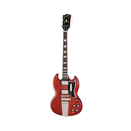 Guitarra Electrica Epiphone 1964 Sg Standard With Maestro Vibrola Reissue Cherry Red Guitarra Electrica Epiphone 1964 Sg Standard With Maestro Vibrola Reissue Cherry Red