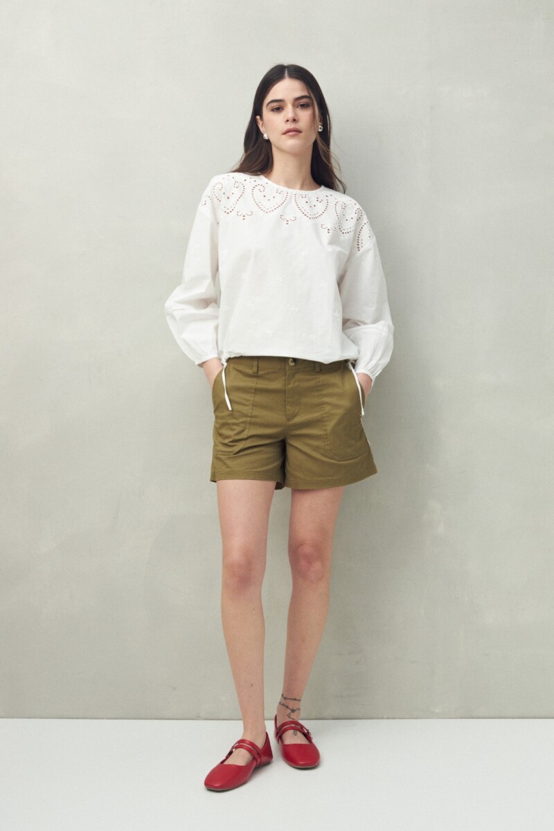 SHORT TAKAI Verde Militar