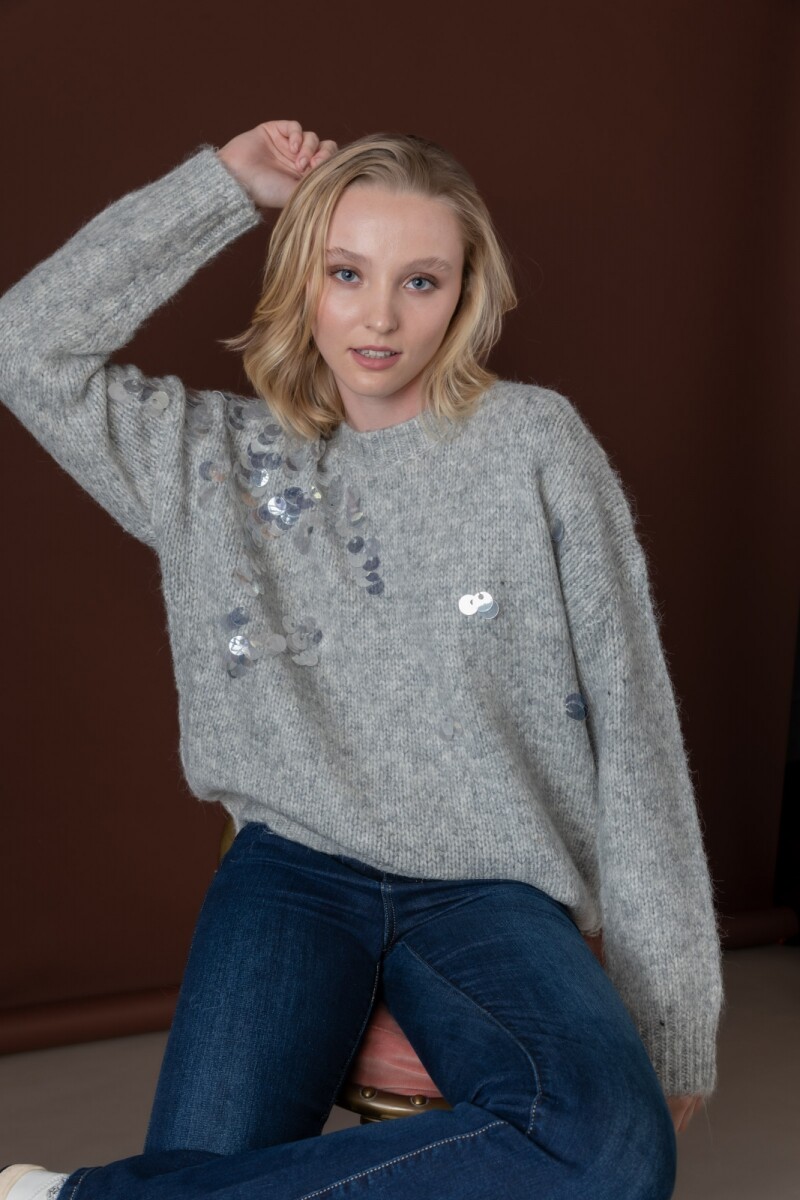 Sweater Lana - Gris 