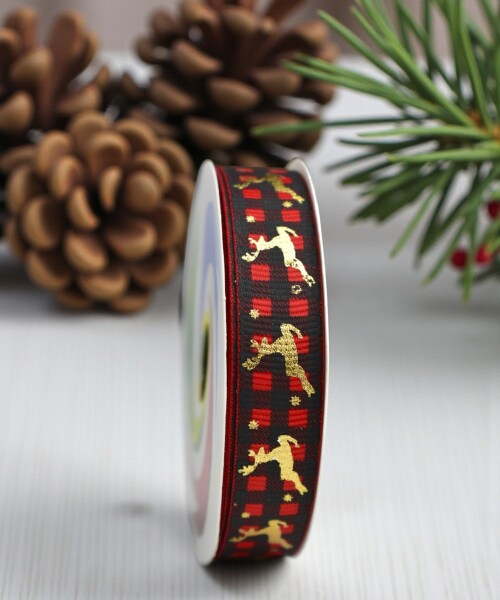 Cinta de regalo navidad 1.5cm*2.6m DISEÑO 16