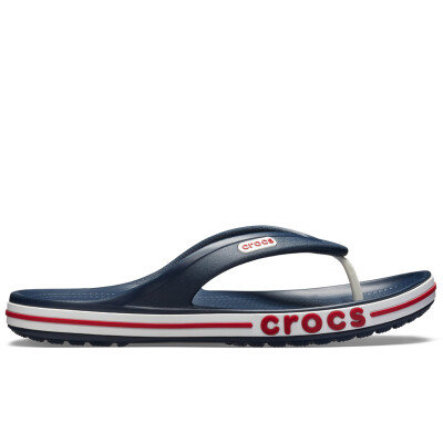 Ojotas Crocs Bayaband Flip Azul