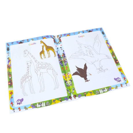 Librito para pintar 12 hojas Librito para pintar 12 hojas