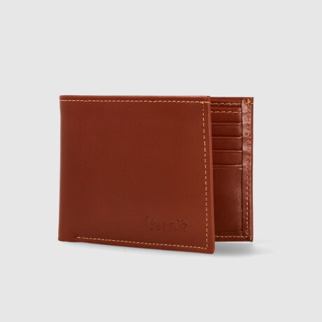 Billetera de Cuero Garnié Boston Marrón
