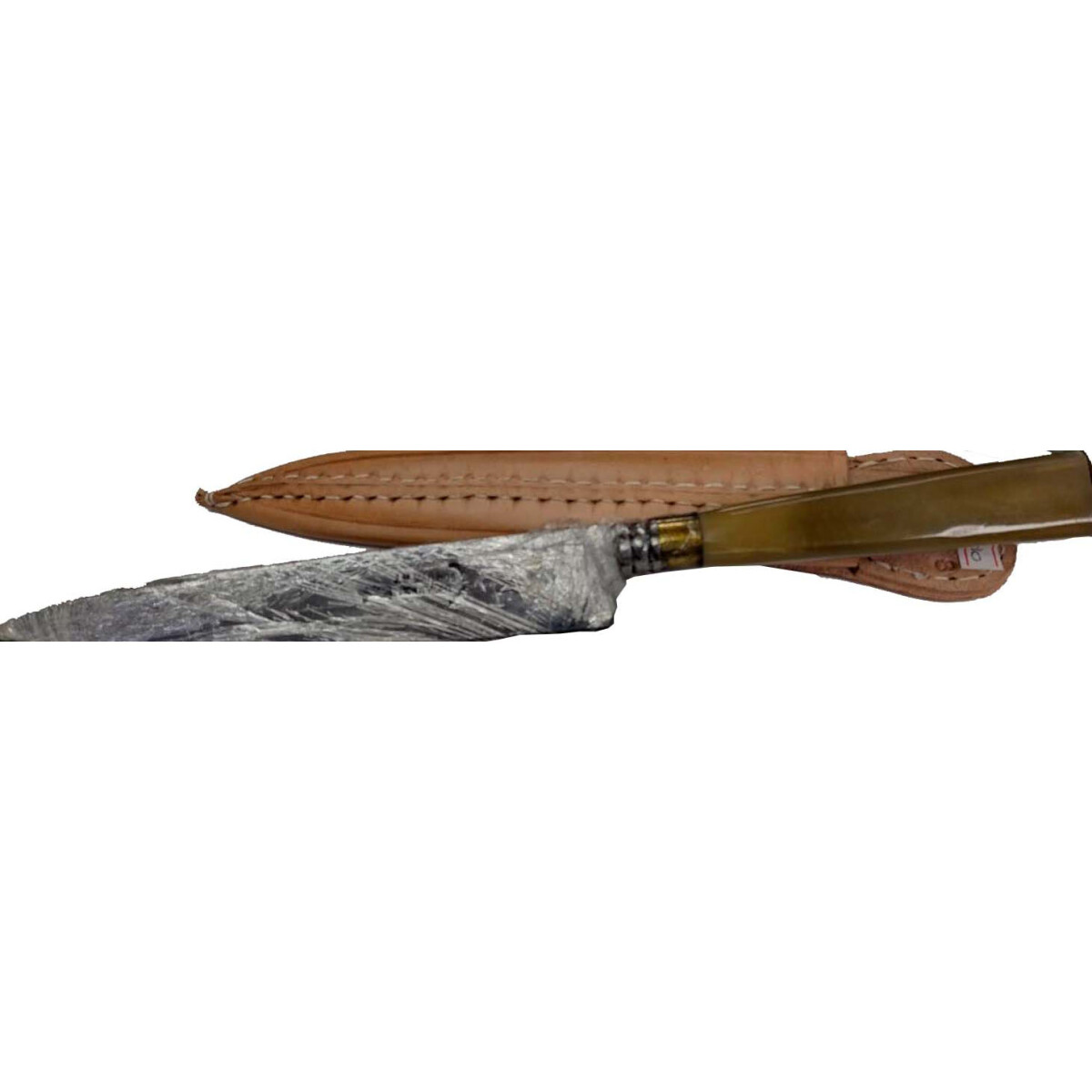 Cuchillo Cazador Linea Dorada Guampa 18cm 
