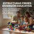 Juego De Construcción Con Imanes Para Niño 36 Pzs Magnéticas Diseño De Colores