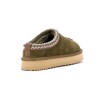Zueco Country Cuero Mujer Verde