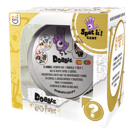 Juego de Mesa Zygomatic Dobble Harry Potter +6 001