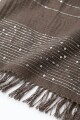 Pashmina brillos topo